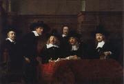 REMBRANDT Harmenszoon van Rijn, The Syndics